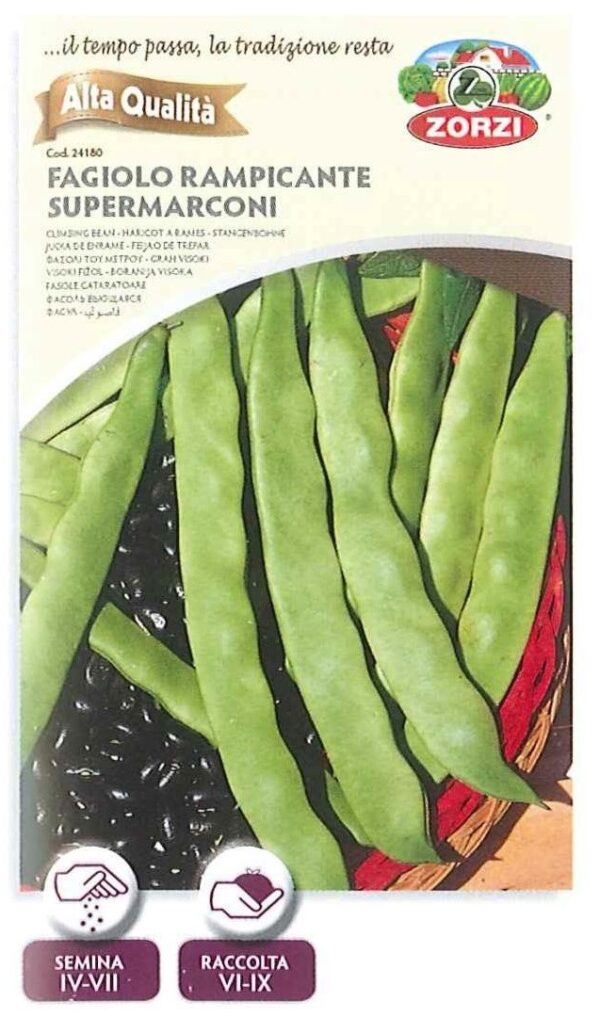 Fagiolo rampicante supermarconi - 250gr