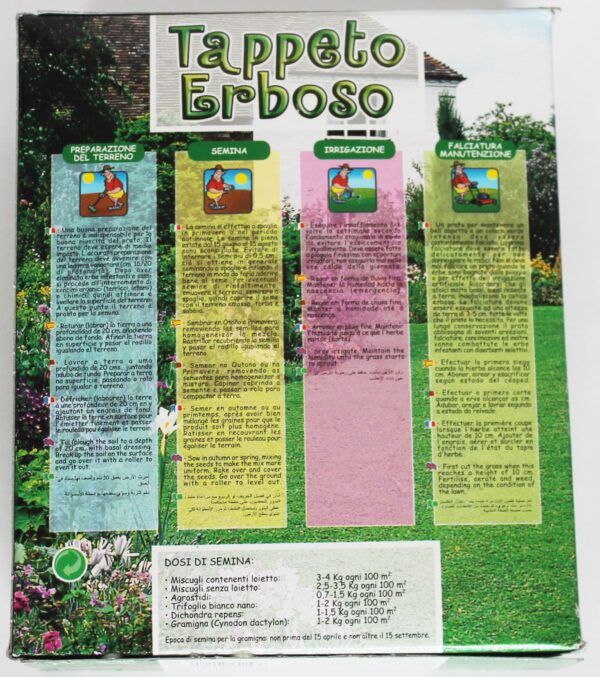 tappeto erboso - Trifoglio nano - 1Kg