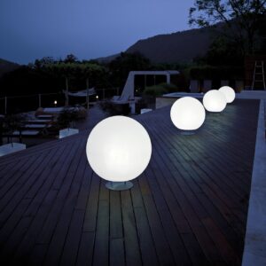 SFERA con piedistallo (da int.) light